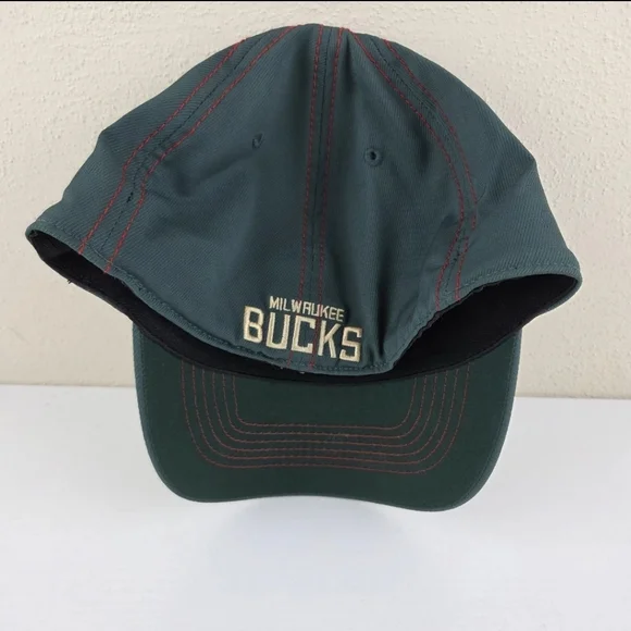 Milwaukee Bucks Hat Cap Green NBA Fitted M-L‎ - Picture 4 of 5